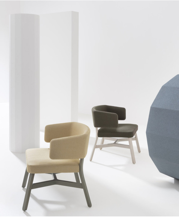 Fauteuil Lounge Croissant