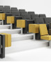Siège Spécifique: Formation, Auditorium, Collectivité Fauteuil Strapunto