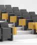 Siège Spécifique: Formation, Auditorium, Collectivité Fauteuil Strapunto