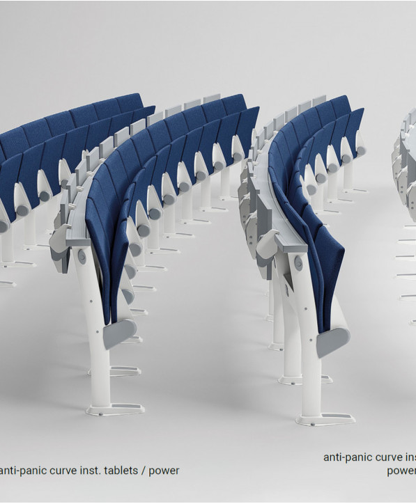 Siège Spécifique: Formation, Auditorium, Collectivité Omnia Evolution