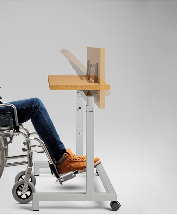 Table Formation Wheelchair Workstation