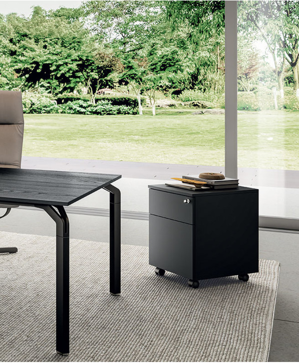 Caisson De Bureau Universal Storage À Tiroirs En Métal