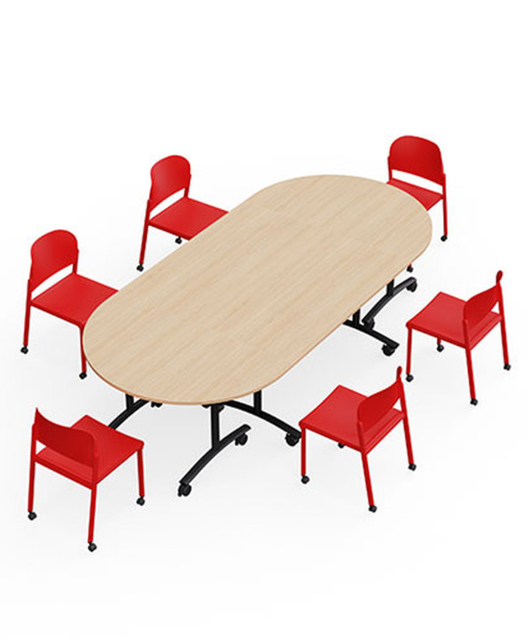 Table Formation Tables Abattantes – Modulaires & Faciles À Ranger Pour Tous Vos Espaces