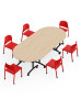 Table Formation Tables Abattantes – Modulaires & Faciles À Ranger Pour Tous Vos Espaces