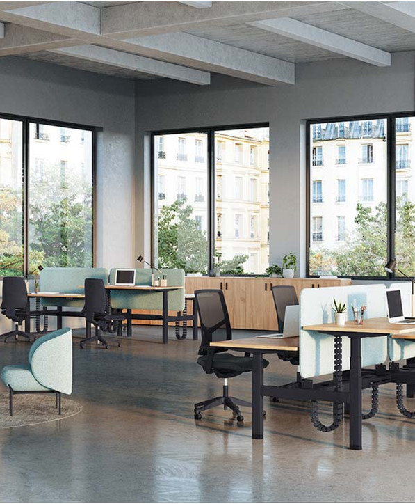Bureaux Assis-debout Axel 2