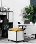 Caisson De Bureau Système Modulaire Roulant