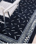 Décoration Trasimene Tapis Noir En Laine