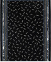 Décoration Trasimene Tapis Noir En Laine