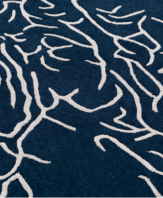 Décoration Tapis Nature Bleu