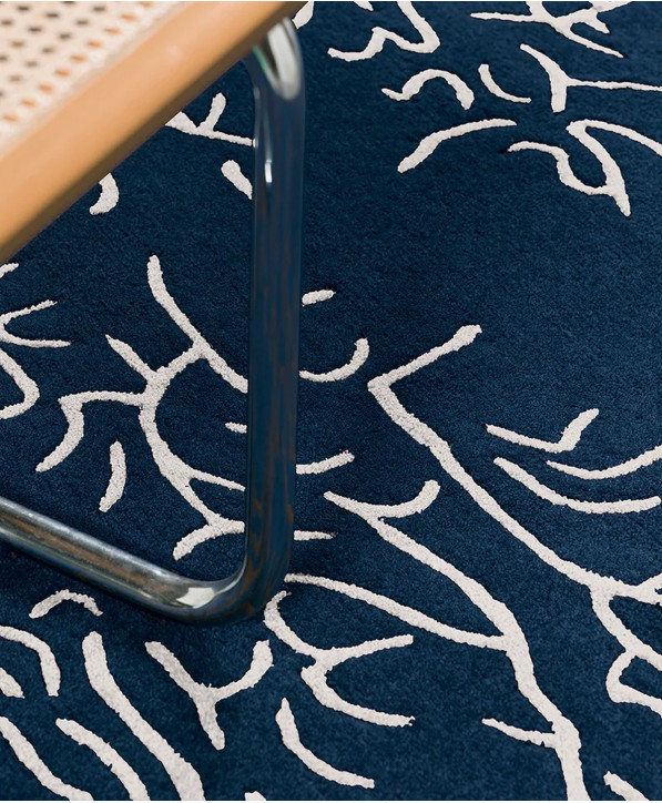 Décoration Tapis Nature Bleu