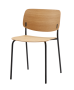 ARYN WOOD Chaise empilable