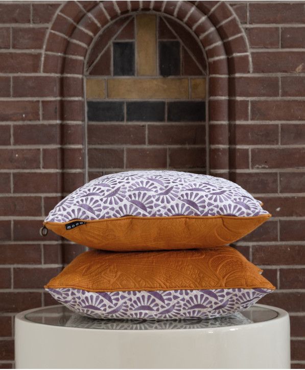 Coussin décoratif Woodblock Beetle