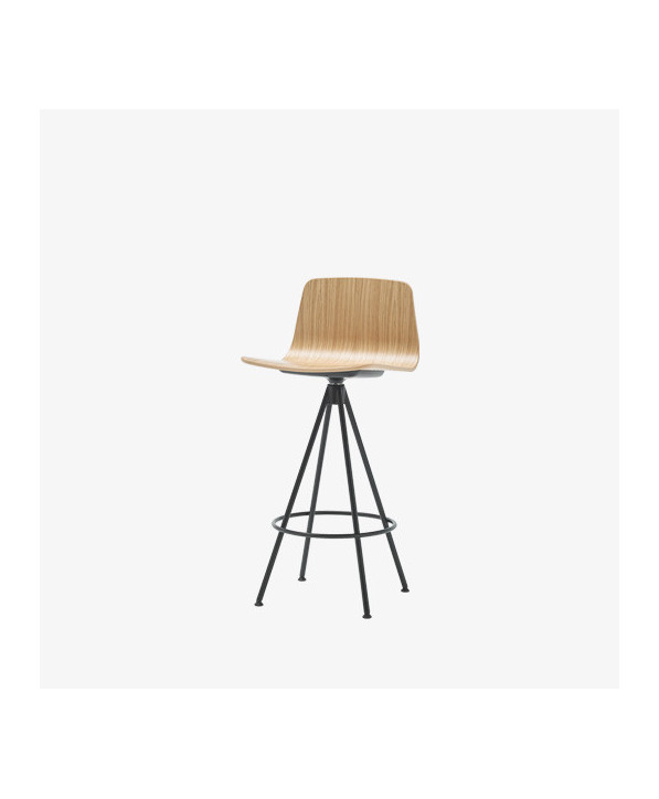 Tabouret Haut Varya Wood