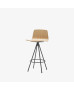 Tabouret Haut Varya Wood