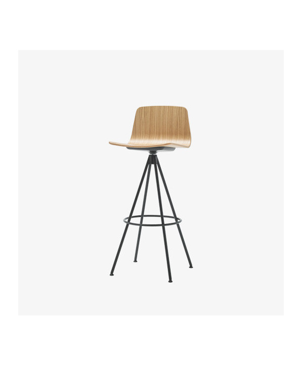 Tabouret Haut Varya Wood