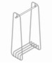 Porte-manteaux Mono