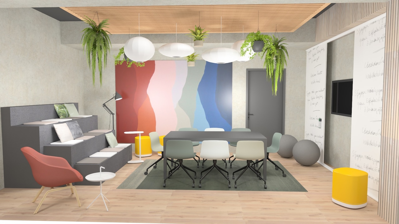 Espace de coworking et réunion