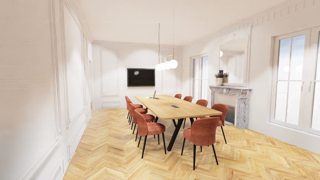 Espace de réunion connectée